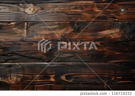木棕色牆板面板紋理的背景圖像 木棕色牆板面板紋理的背景圖像 116718332