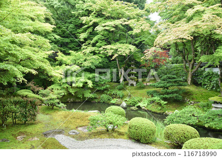 Imperial Palace Garden, Sennyuji Temple, Higashiyama Ward, Kyoto City Imperial Palace Garden, Sennyuji Temple, Higashiyama Ward, Kyoto City 116718990
