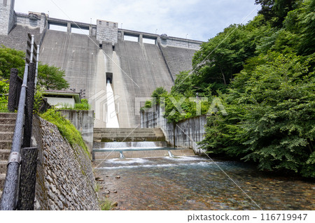 Shimagawa Dam Nakanojo Town, Gunma Prefecture 116719947
