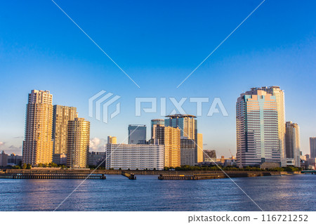 Sunset image of Tokyo Bay Area 116721252