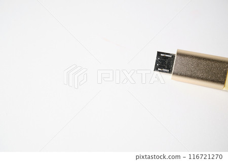 micro USB Type-B連接端子圖片素材 116721270