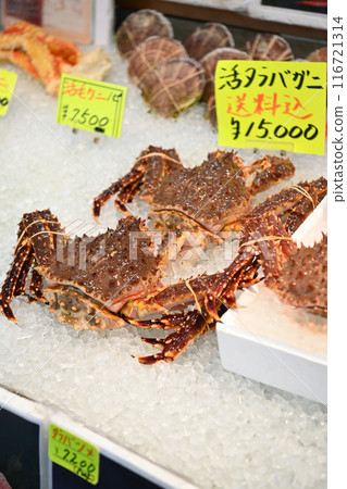King crab stall 116721314