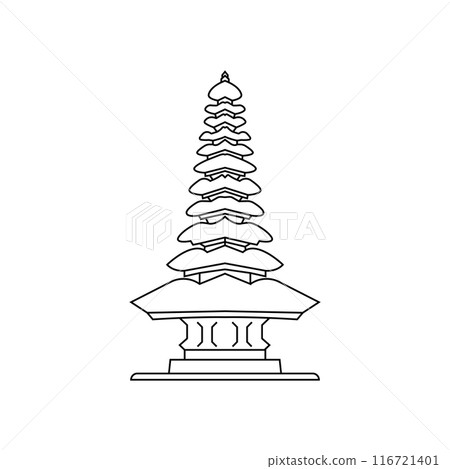 Temple icon illustration Temple icon illustration 116721401