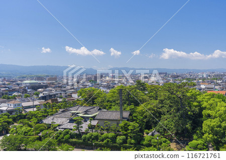 岸與田城 從天守閣眺望五房莊 116721761