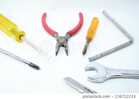 A set of various tools 116722233