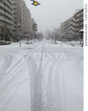 下雪天的路 116722651