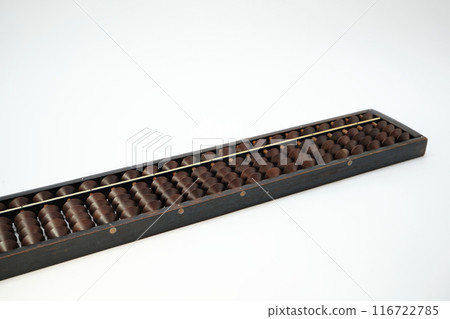 Image of an abacus that will help you improve your mental arithmetic 116722785