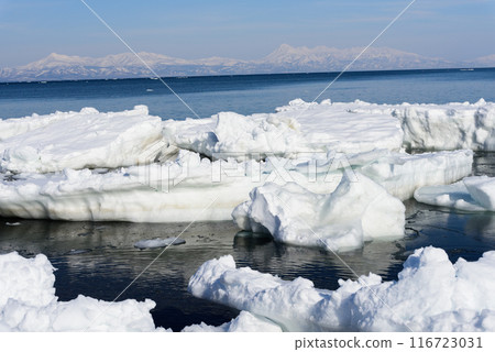 Drift ice on the Notsuke Peninsula Drift ice on the Notsuke Peninsula 116723031