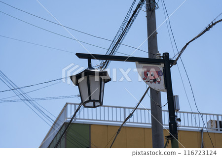 岸和田市多古地藏商店街路燈 116723124