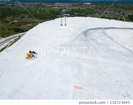 Aerial view of White Mountain near Voskresensk Aerial view of White Mountain near Voskresensk 116723845