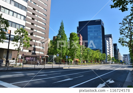 東京八丁堀站前晴空萬裡 116724578