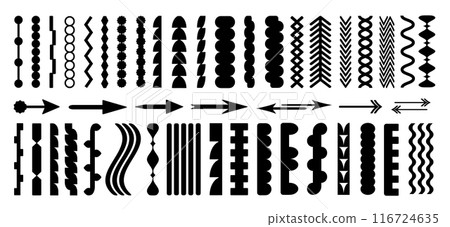 Brutal figure. Brutalist modern contemporary figure. Abstract geometric shapes and icons. Swiss design aesthetic. 116724635