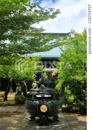 東京世田谷區豪德寺參道上的香爐 東京世田谷區豪德寺參道上的香爐 116724707