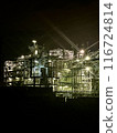Factory night view, Wakasu, along the Arakawa River 116724814