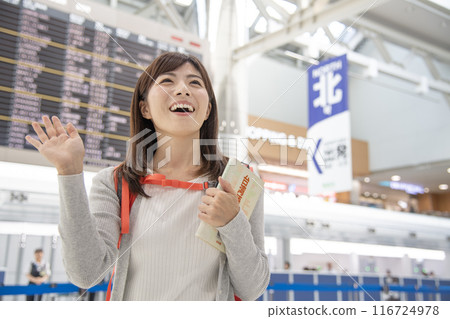 機場的國際學生 116724978