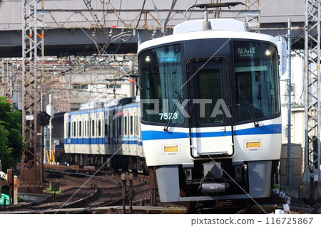 [Semboku Rapid Railway] 7020 series (Nankai Koya Line: Sakai-Higashi to Asakayama) 116725867