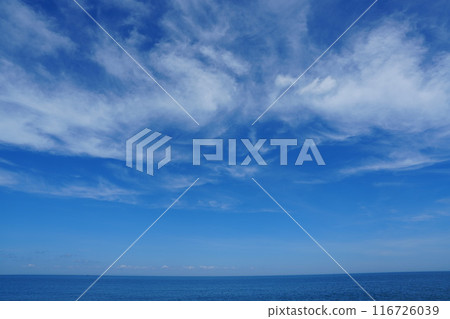 The blue sea and sky of Jade Coast, Asahi Town, Toyama Prefecture 1 The blue sea and sky of Jade Coast, Asahi Town, Toyama Prefecture 1 116726039
