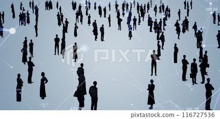 Multinational people and networks Horizontal visuals for banners and advertisements Multinational people and networks Horizontal visuals for banners and advertisements 116727536