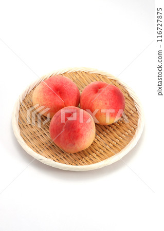 Fresh peaches 116727875