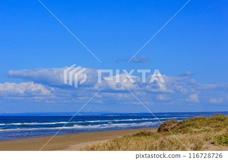 Beautiful beaches, ocean and the Sea of Japan 116728726