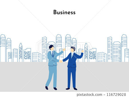 Business scene illustration 116729028