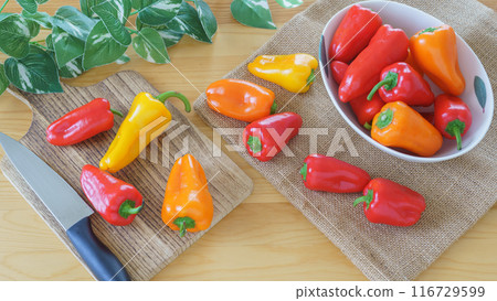 Colorful paprika 116729599