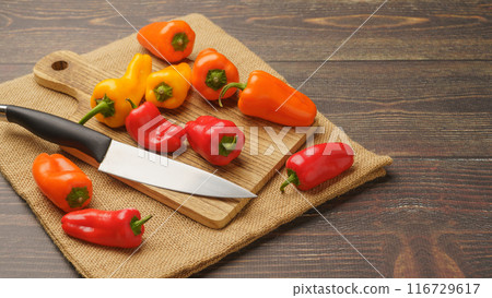 Colorful paprika 116729617