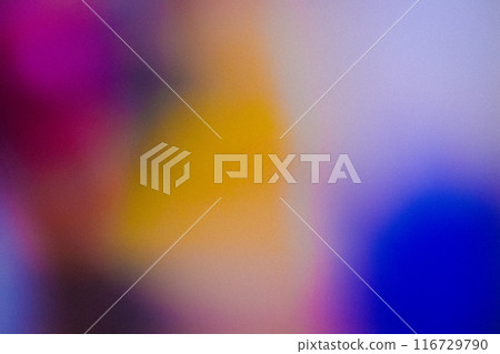 Colorful grainy color gradient Abstract background, noise texture effect 116729790