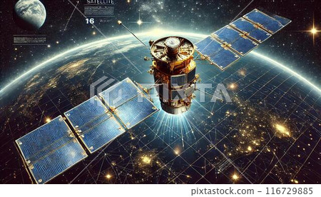 Satellite image [AI image] 116729885