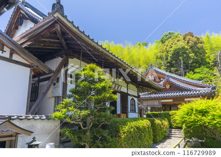 Kegon-ji Temple (Suzumushi-dera Temple), main hall and guest hall, Arashiyama, Kyoto Kegon-ji Temple (Suzumushi-dera Temple), main hall and guest hall, Arashiyama, Kyoto 116729989
