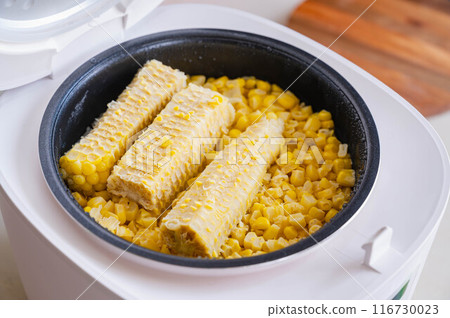 Salty corn rice Salty corn rice 116730023