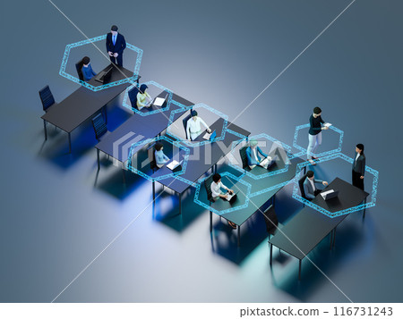 Networked Deskwork 116731243