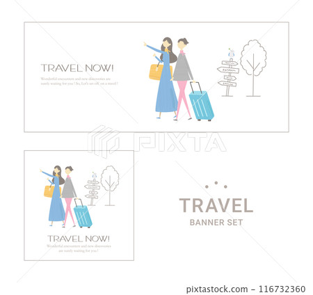 Travel Spring Season Autumn Season Banner Set Travel Spring Season Autumn Season Banner Set 116732360
