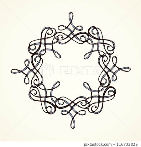 Vignette. Vector drawing Vignette. Vector drawing 116732829