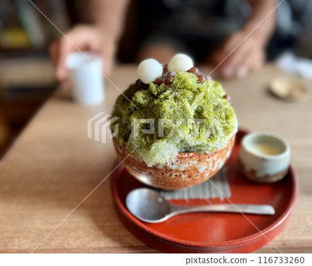 Matcha Uji Kintoki Shaved Ice 116733260