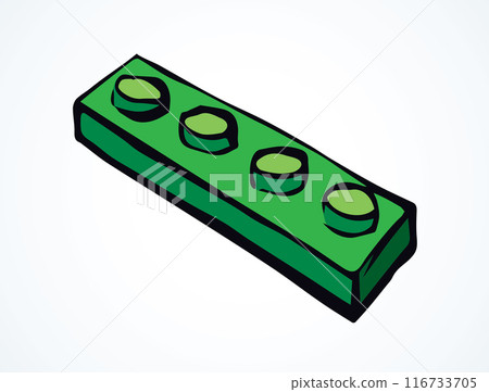 Lego. Vector drawing 116733705