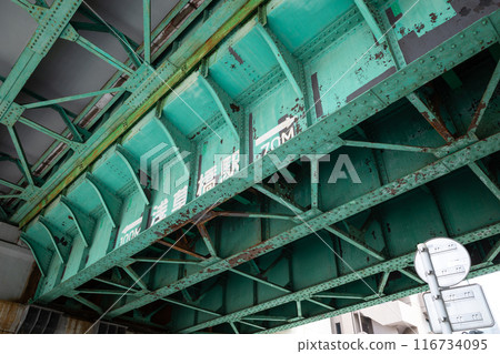 鐵路橋樑下 JR總武線淺草橋站 2024.07 b-1 116734095