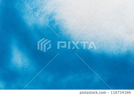 Blue spray paint background 116734166