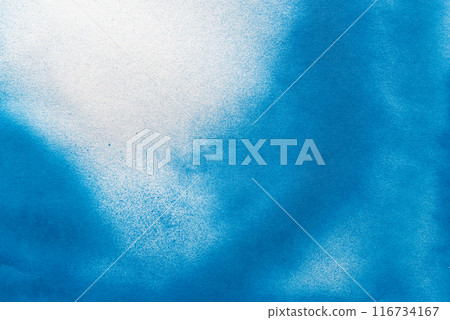 Blue spray paint background 116734167