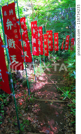 埼玉縣川口市光前院弁財天紅旗景觀 埼玉縣川口市光前院弁財天紅旗景觀 116734235