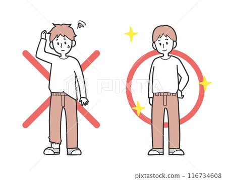 Appearance precautions 116734608