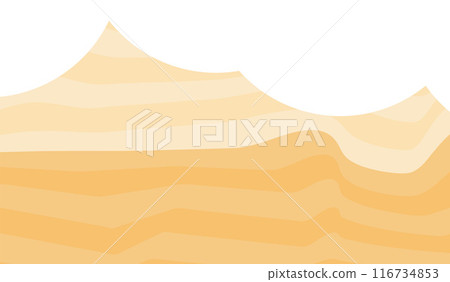 Autumn simple background. Vector hand drawn flat illustration. Autumn simple background. Vector hand drawn flat illustration. 116734853
