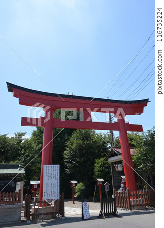 Torii gate of Washinomiya Shrine (Kuki City, Saitama Prefecture) Torii gate of Washinomiya Shrine (Kuki City, Saitama Prefecture) 116735224