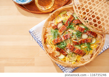 Eel Chirashizushi - A Summer Feast 116735246