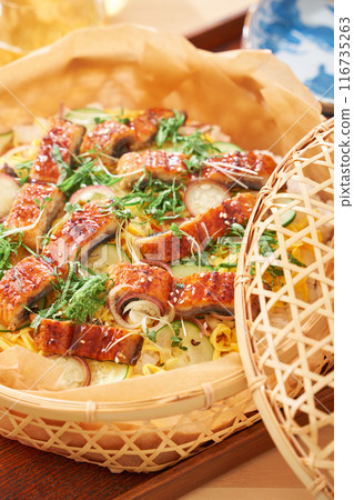 Eel Chirashizushi - A Summer Feast 116735263