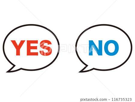 YESNO Yes No Illustration 116735323