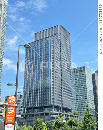 新丸之內大樓（照片中央；SMBC日興證券總部、AGC總部、三菱HC資本總部等） 116735586