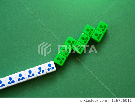 Expanding staff and hiring new workers. Business is doing well. Company expansion. Recruiting and expansion. 116736011