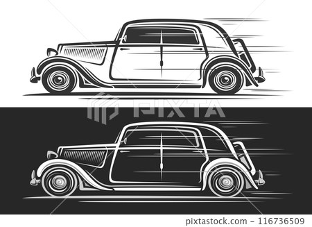 Vector logo for Oldtimer Car 116736509