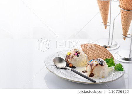 Ice cream Ice cream 116736553